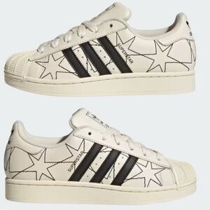 ⭐️ ADIDAS SUPERSTAR II STARS WHITE  ⭐️